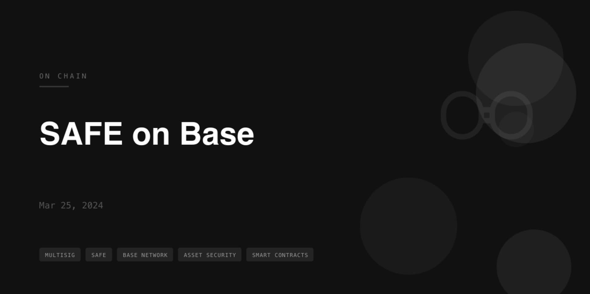 Creating a SAFE on Base